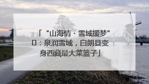 “山海情・雪域援梦”⑪：泉润雪域，白朗县变身西藏最大菜篮子