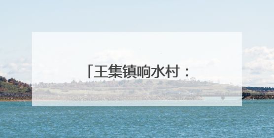 王集镇响水村：种下“黄金桃” 收获“致富果”