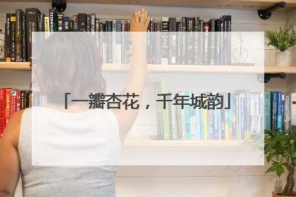 一瓣杏花，千年城韵