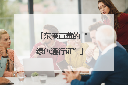 东港草莓的“绿色通行证”
