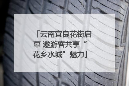 云南宜良花街启幕 邀游客共享“花乡水城”魅力