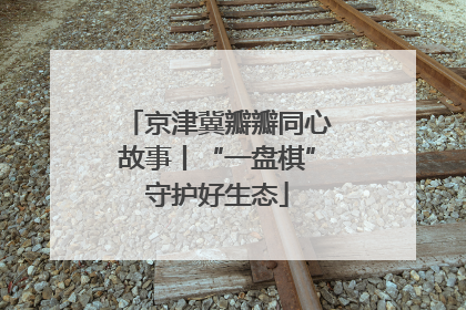 京津冀瓣瓣同心故事丨“一盘棋”守护好生态