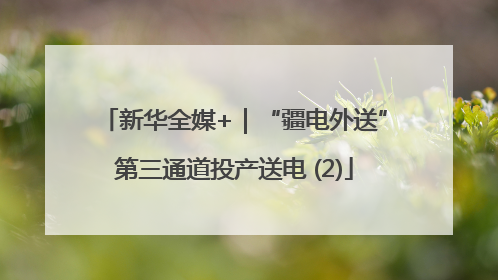 新华全媒+｜“疆电外送”第三通道投产送电 (2)