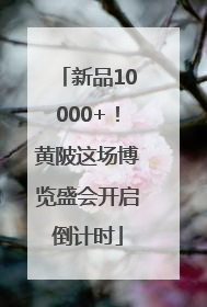 新品10000+！黄陂这场博览盛会开启倒计时