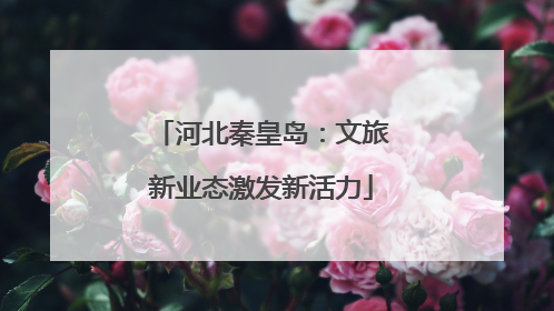 河北秦皇岛：文旅新业态激发新活力