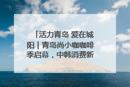 活力青岛 爱在城阳｜青岛尚小咖咖啡季启幕，中韩消费新场景点燃夏日热情