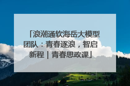 浪潮通软海岳大模型团队：青春逐浪，智启新程｜青春思政课