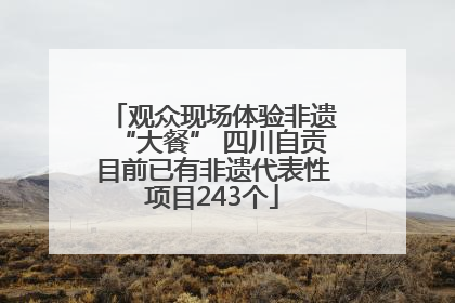 观众现场体验非遗“大餐” 四川自贡目前已有非遗代表性项目243个