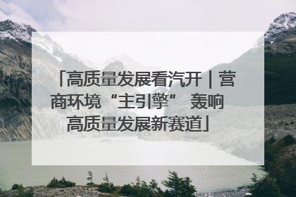 高质量发展看汽开｜营商环境“主引擎” 轰响高质量发展新赛道