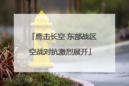 鹰击长空 东部战区空战对抗激烈展开