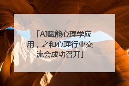 AI赋能心理学应用，之和心理行业交流会成功召开
